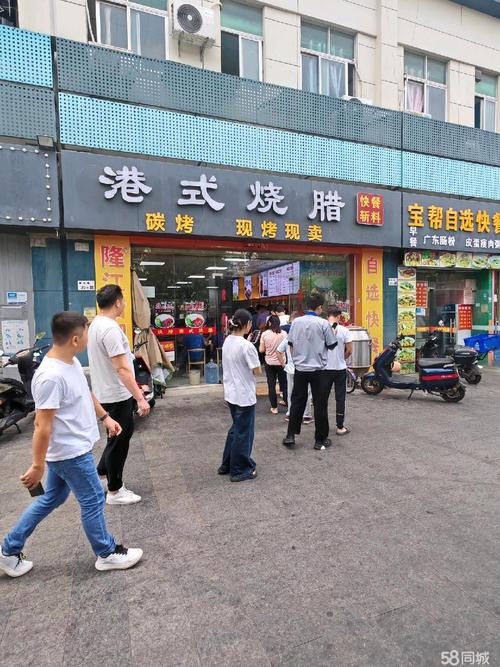 福永会展中心旁工业区快餐店转让——客流稳定，工厂包餐，快餐服务
